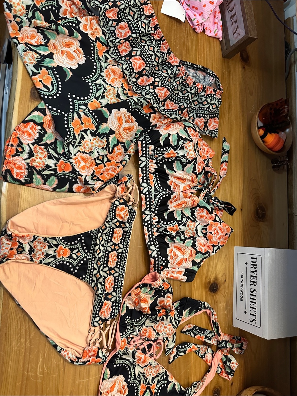 Becca cover up and bikini 4p set large - FF